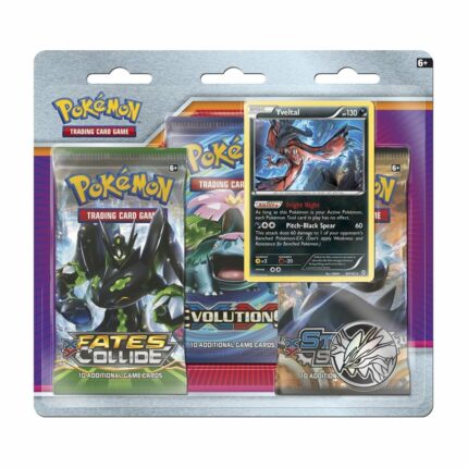 XY - 3er Pack Blister - Yveltal - Englisch