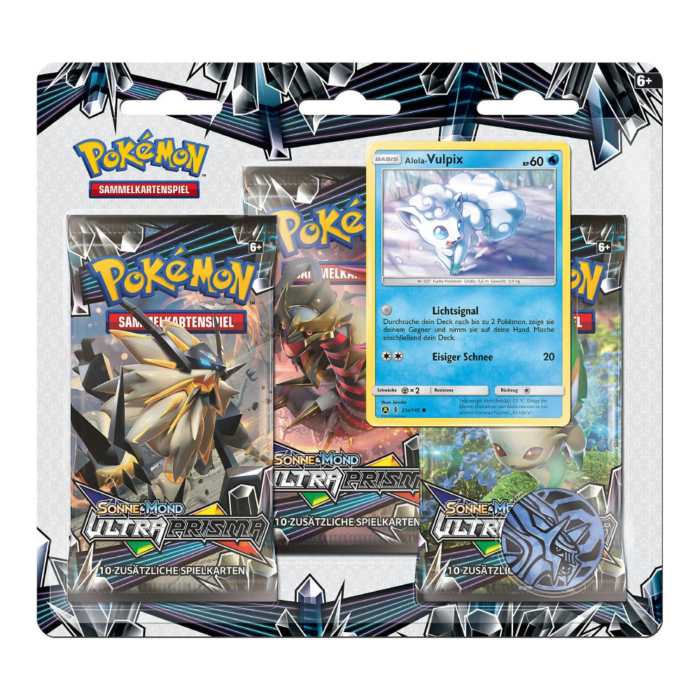 Ultra Prisma - 3er Pack Blister - Alolan Vulpix