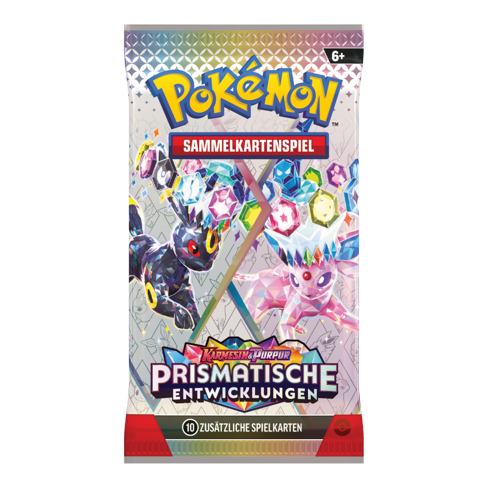 Prismatische Entwicklung SV8 5 Booster Bundle Card Kiosk