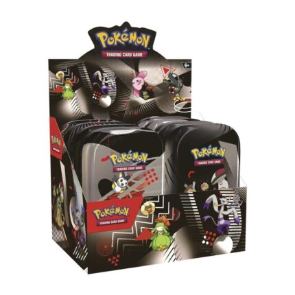 Schwarze Blitze & Weiße Flammen (KP10.5) - Mini Tin Display
